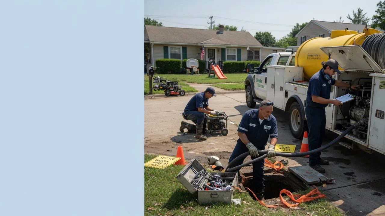 Septic Tank Pumping in Peachland, NC near me